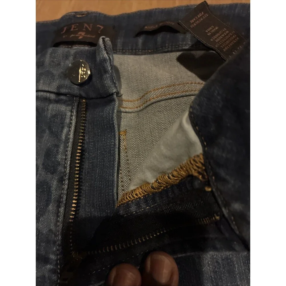 Jen 7 By 7 For All Mankind Women’s Size 10/ Ankle Skinny Jeans- Excellent Cond - Picture 7 of 13